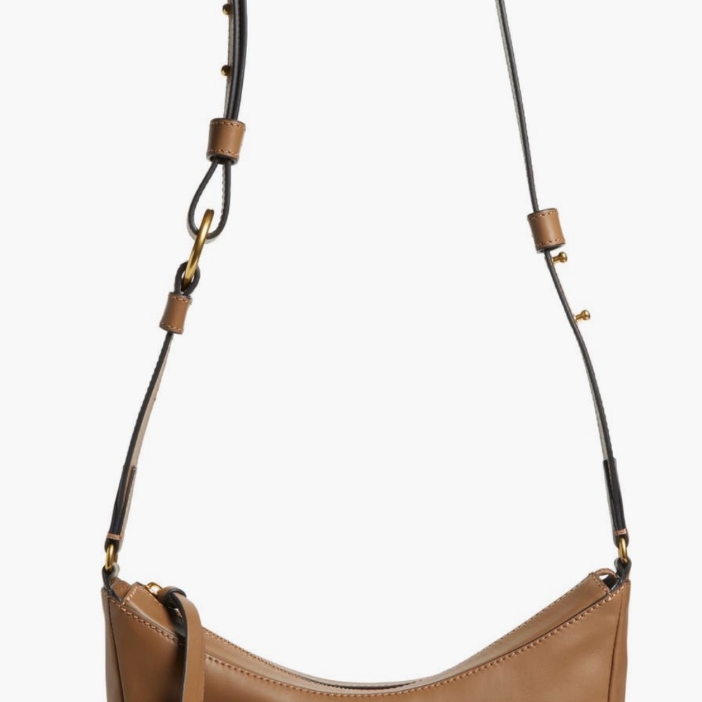 rag & bone Prospect Square Leather Crossbody Bag - Cog Leather